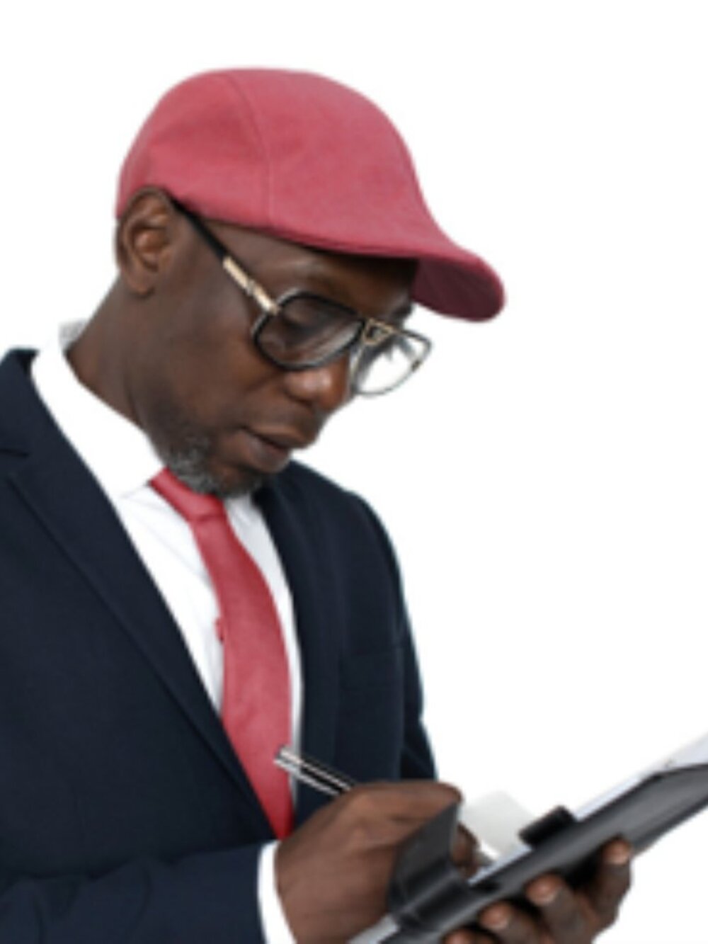 Flat Cap / Mens/ Gender Neutral- Spring/Summer Solid Color Red - NWT- ISS1711